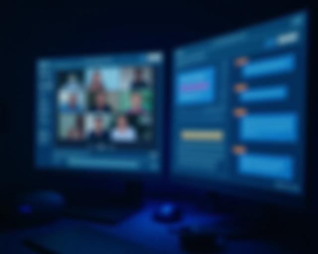 Real-time team communication hub with video and chat channels